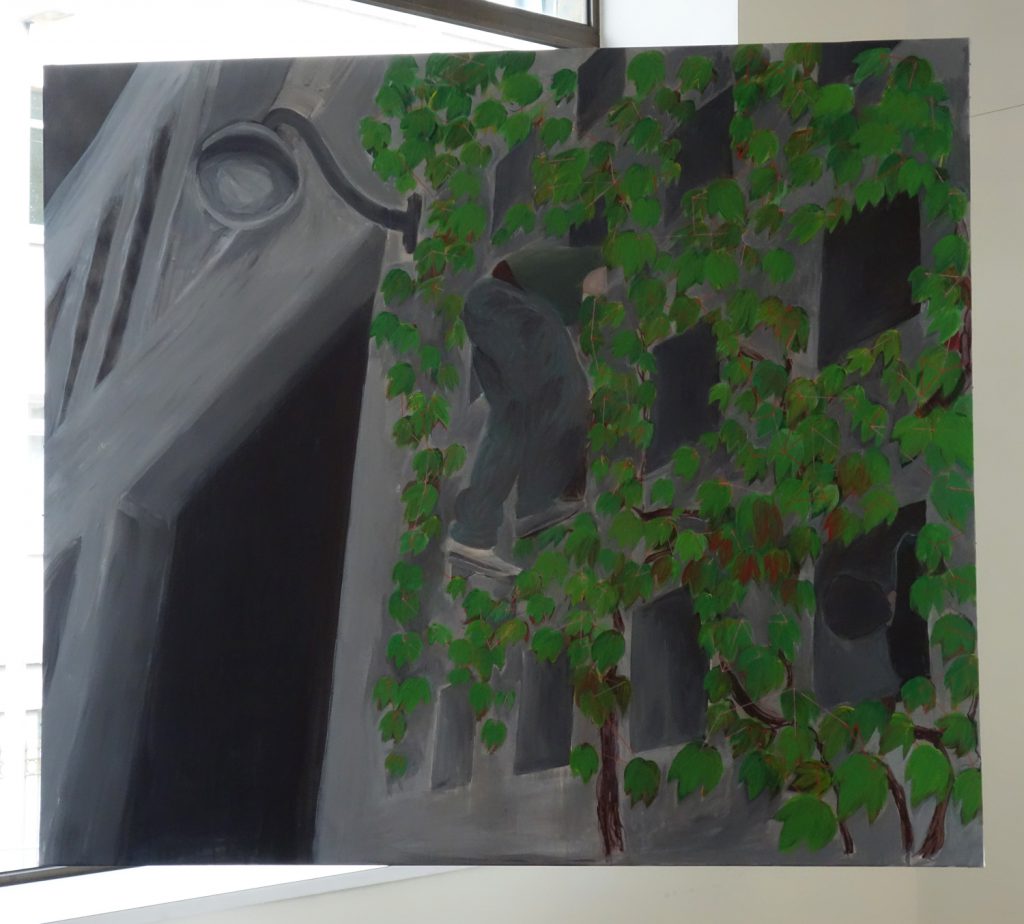 Peinture acrylique sur toile 125x150cm