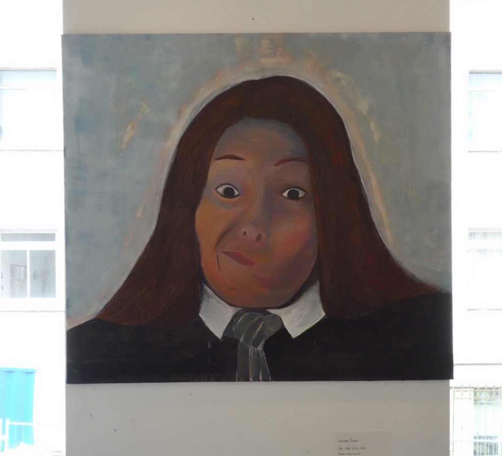 Peinture acrylique sur toile 160x140cm