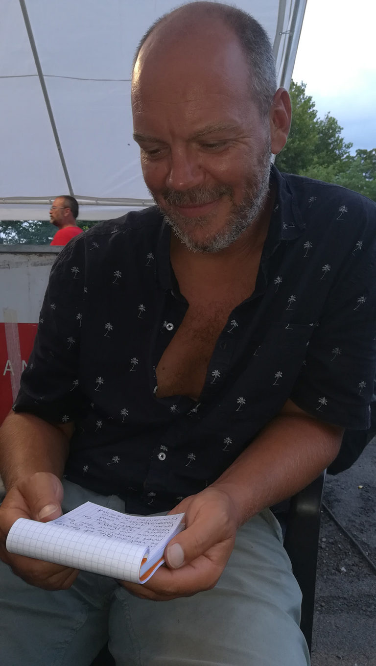 Le sosie de Raoul Hausmann rencontré sur les hauteurs